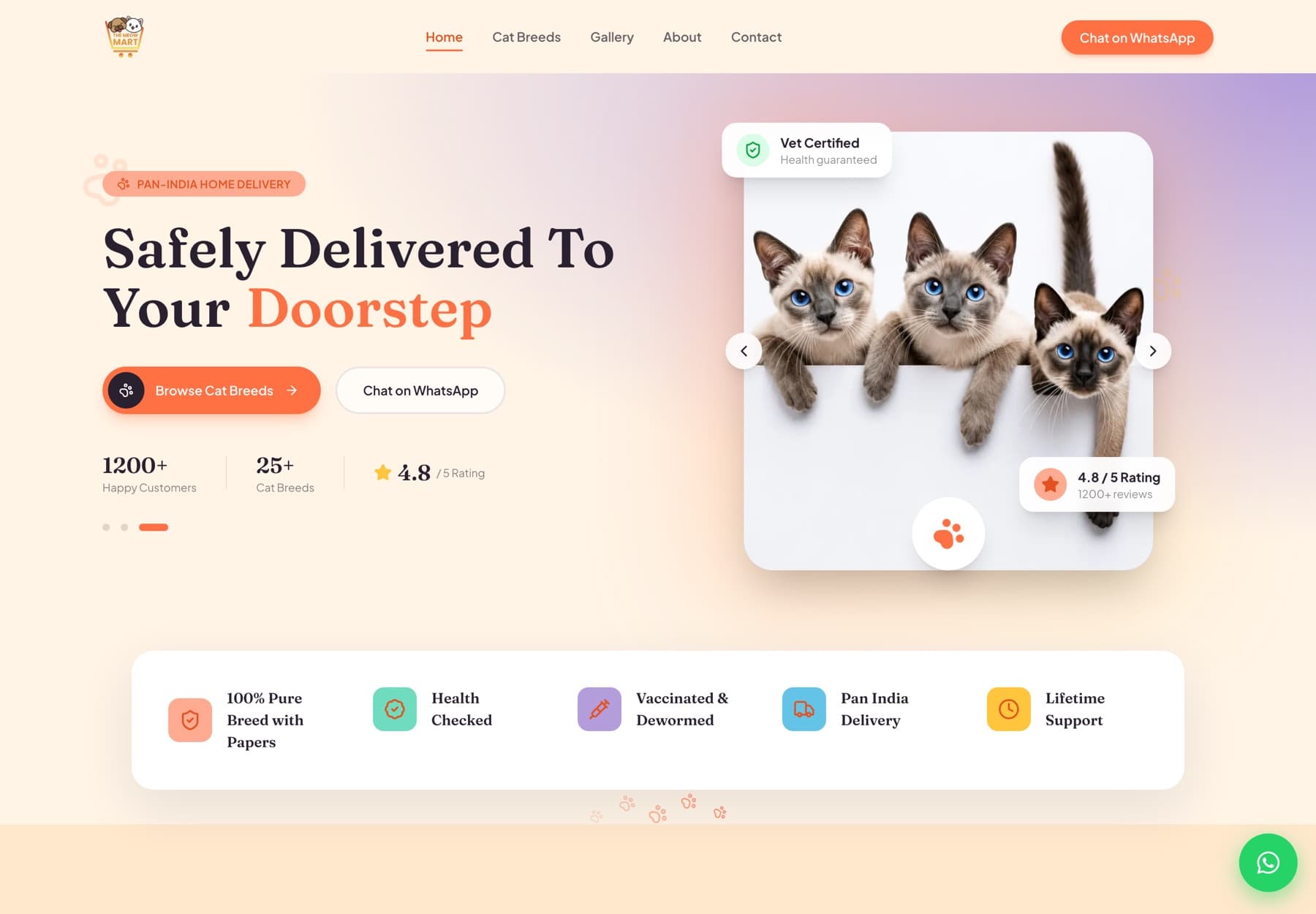 My Meow Mart website