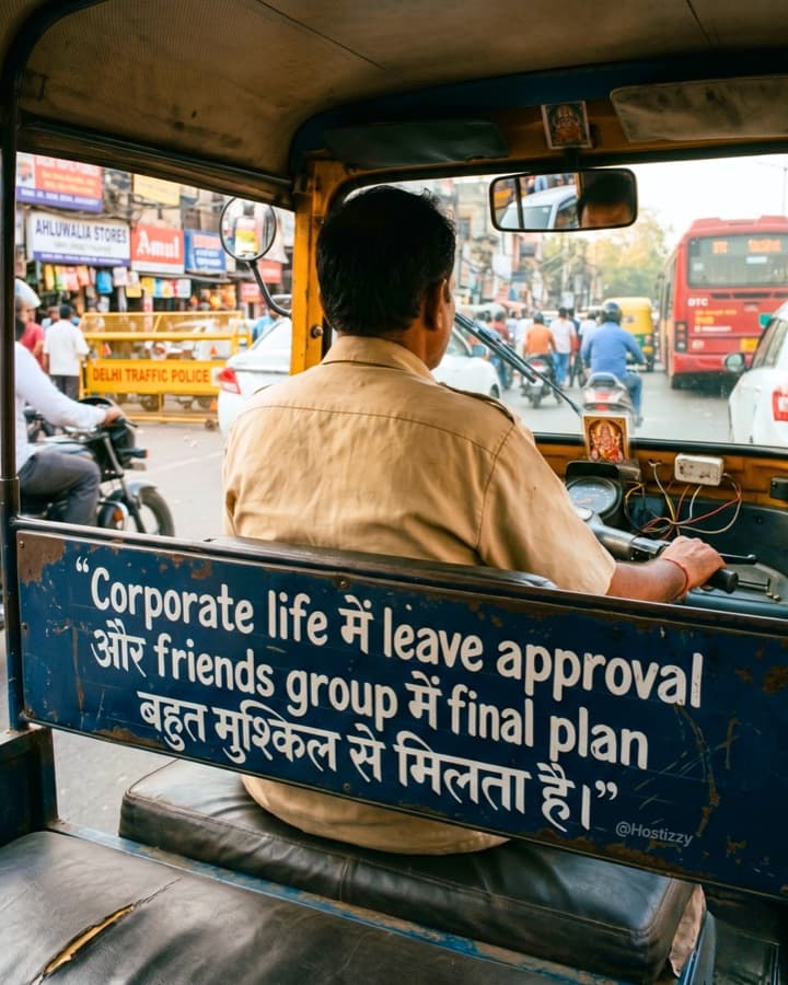 Hostizzy post: Leave approval vs. the friends group's final plan.