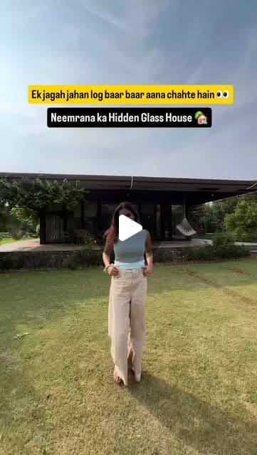Hostizzy reel: A hidden glass house farm stay in Neemrana.